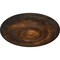 Ekena Millwork Raynor Ceiling Medallion (Fits Canopies up to 6"), Hand-Painted Rust, 20 5/8"OD x 1 3/8"P CM20BERUS - alternate 5